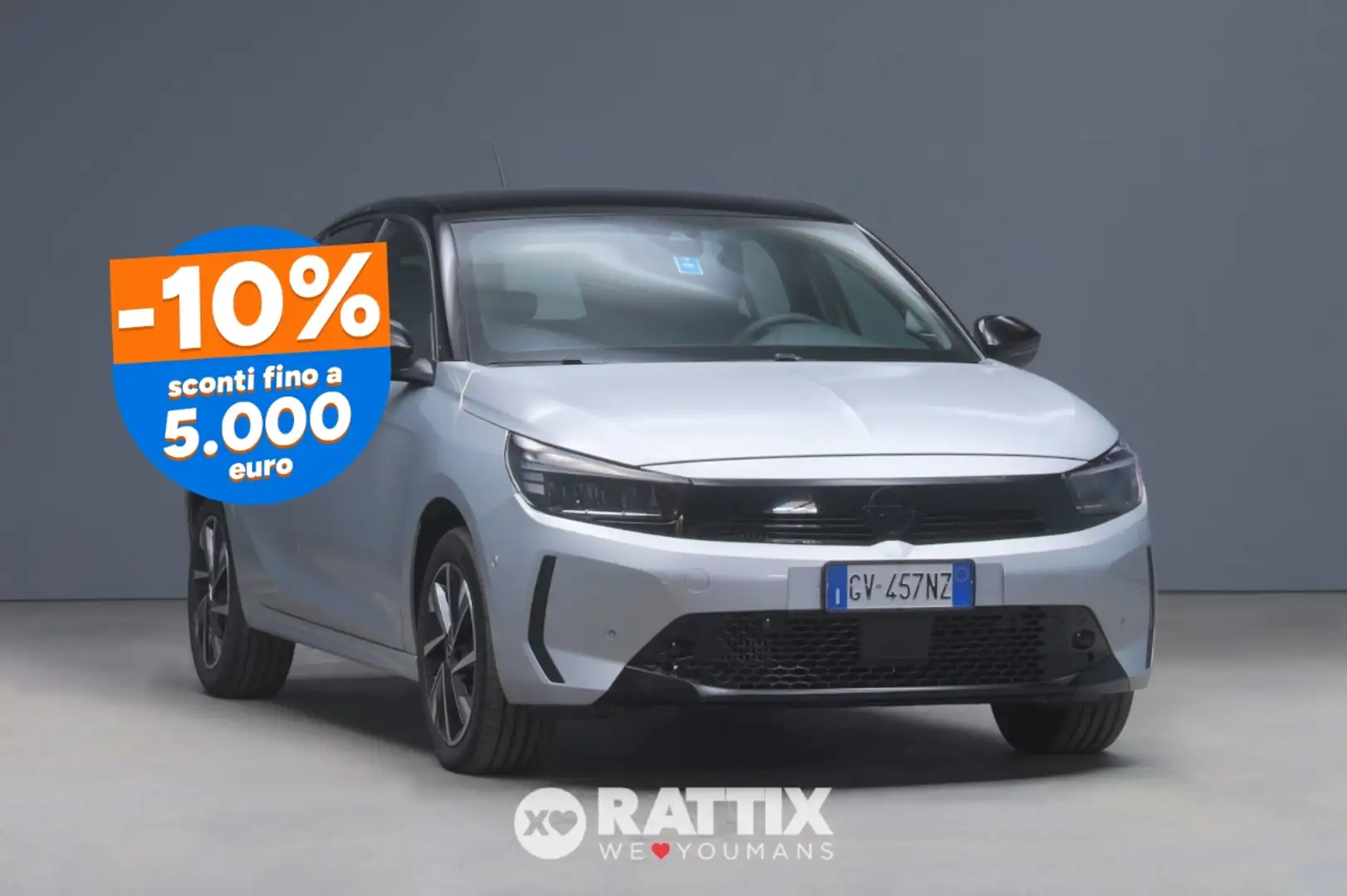 Opel Corsa 1.2 100CV GS AT8 Gris - 1