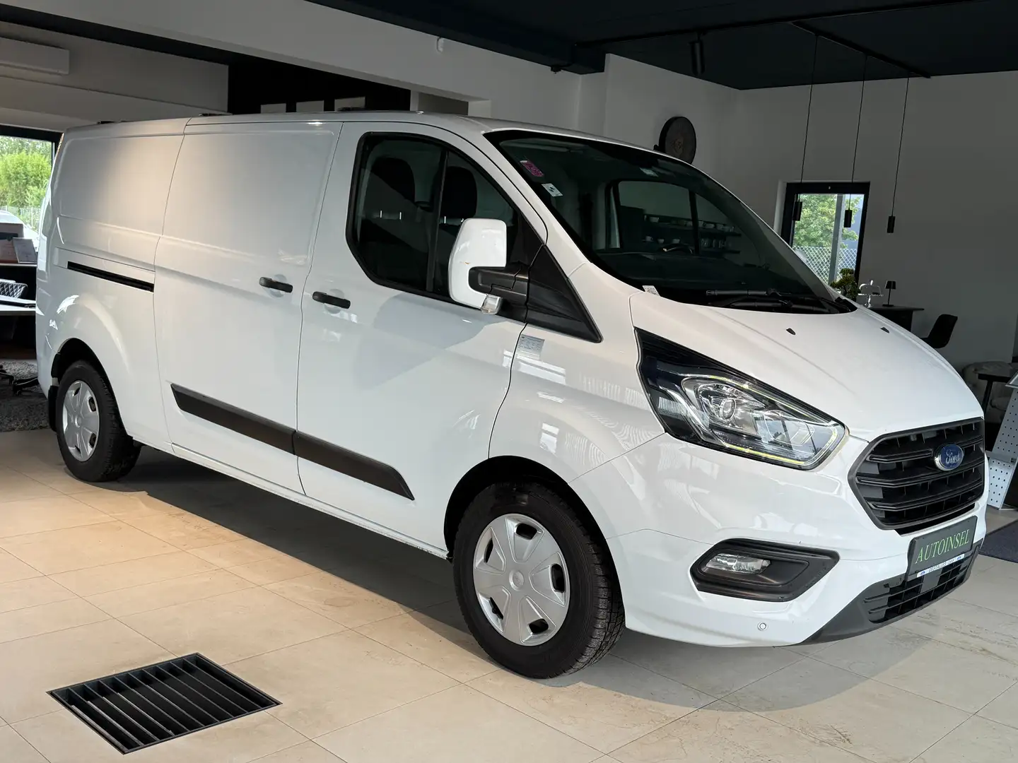 Ford Transit Custom 340 L2H1 2 Schiebetüren Weiß - 2