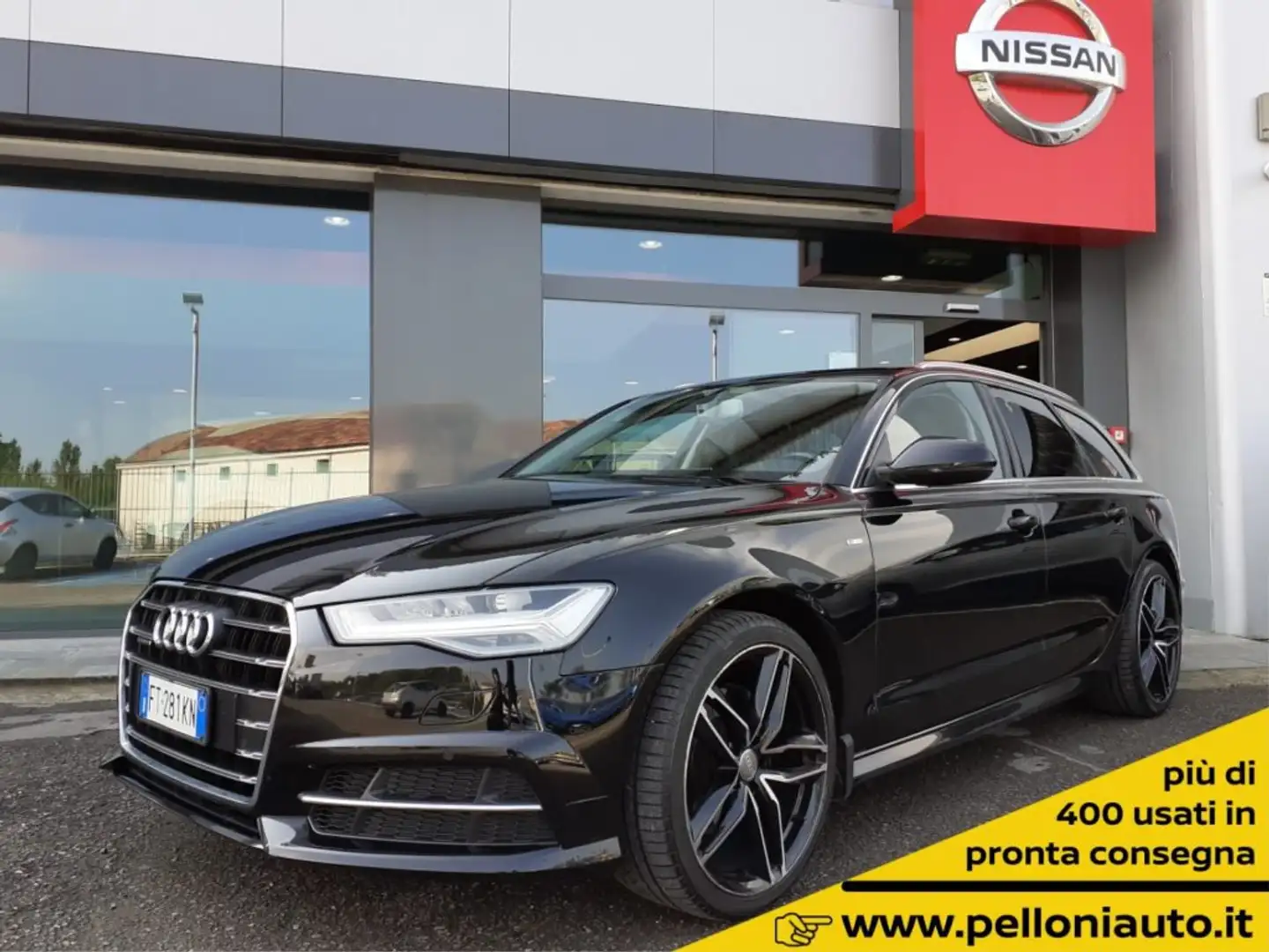 Audi A6 Avant 2.0 TDI 190 CV quattro S tronic S-LINE ester Nero - 1
