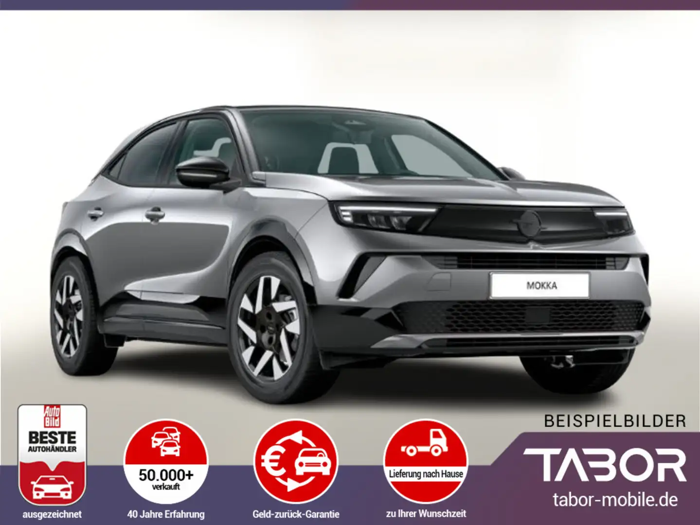 Opel Mokka 1.2 Turbo 136 GS Facelift KomfortP Kam PDC Grau - 1