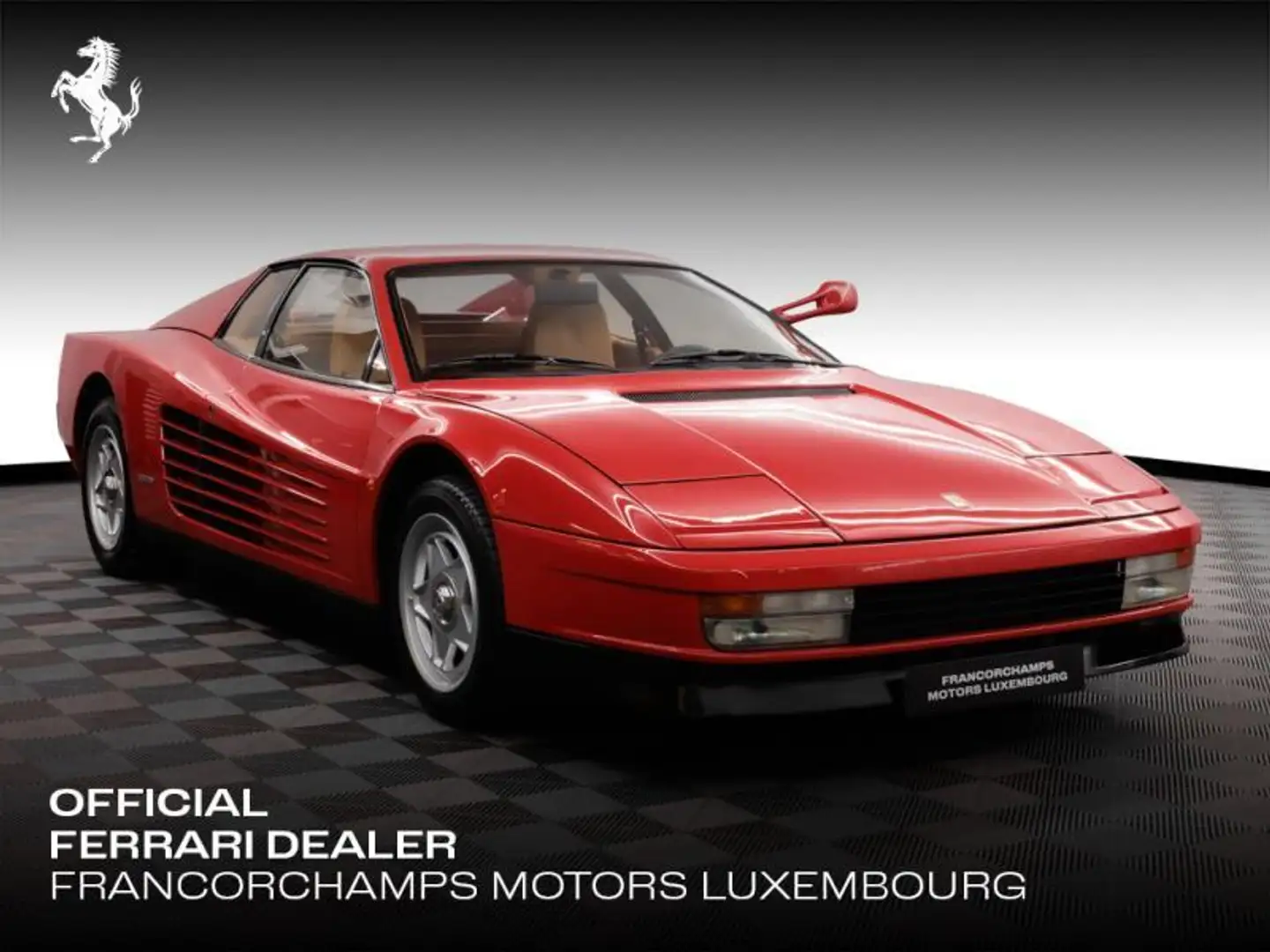 Ferrari Testarossa Monospecchio - Monodado Rojo - 1