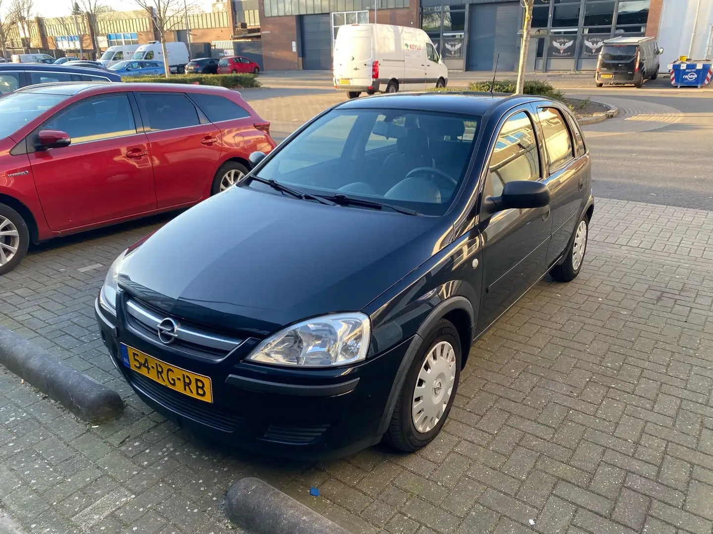 Opel Corsa 1.2-16V Rhythm Zwart - 1