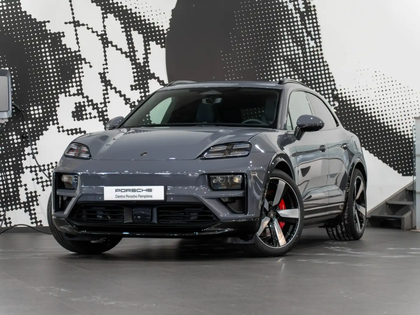 Porsche Macan Turbo Gris - 1