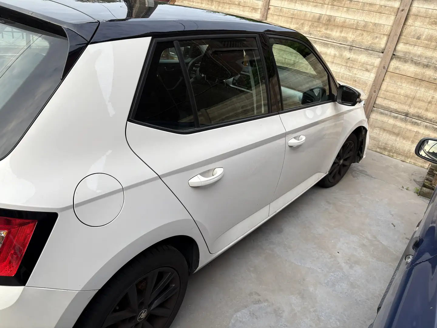 Skoda Fabia 1.0 TSI Monte Carlo DSG accidenté Wit - 2