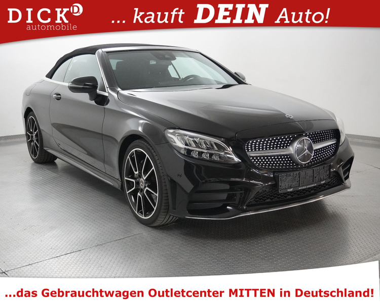 Mercedes-Benz C 220 d Cabrio 2X AMG Line WIDES+KAM+BURM+COMA+19