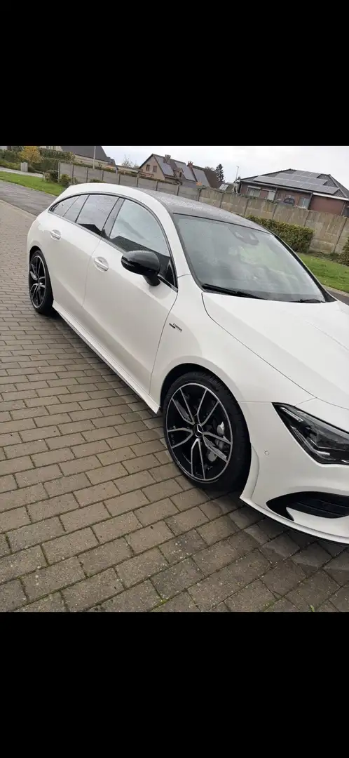 Mercedes-Benz CLA 35 AMG 4Matic Shooting B Speedshift 7G-DCT Blanc - 1