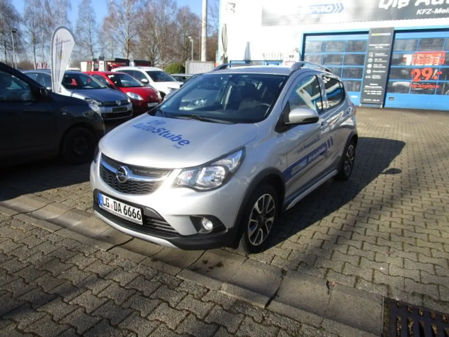 Opel Karl Rocks ESP|PDC|Klima|IntelliLink|Tempomat|Isofix Stříbrná - 2