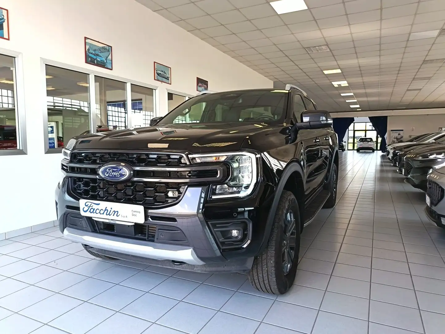 Ford Ranger Ranger 2.0 Ecoblue D.CAB Wildtrak AWD 205cv A/T Nero - 1