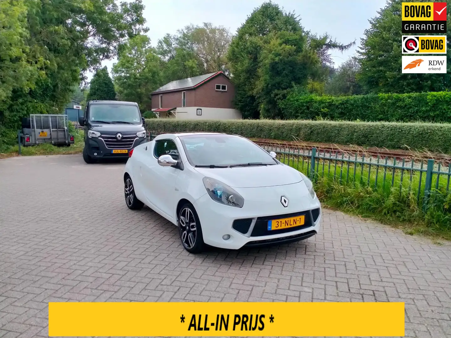Renault Wind 1.2 TCE Collection cabrio airco cuise ALLINPRIJS Weiß - 1