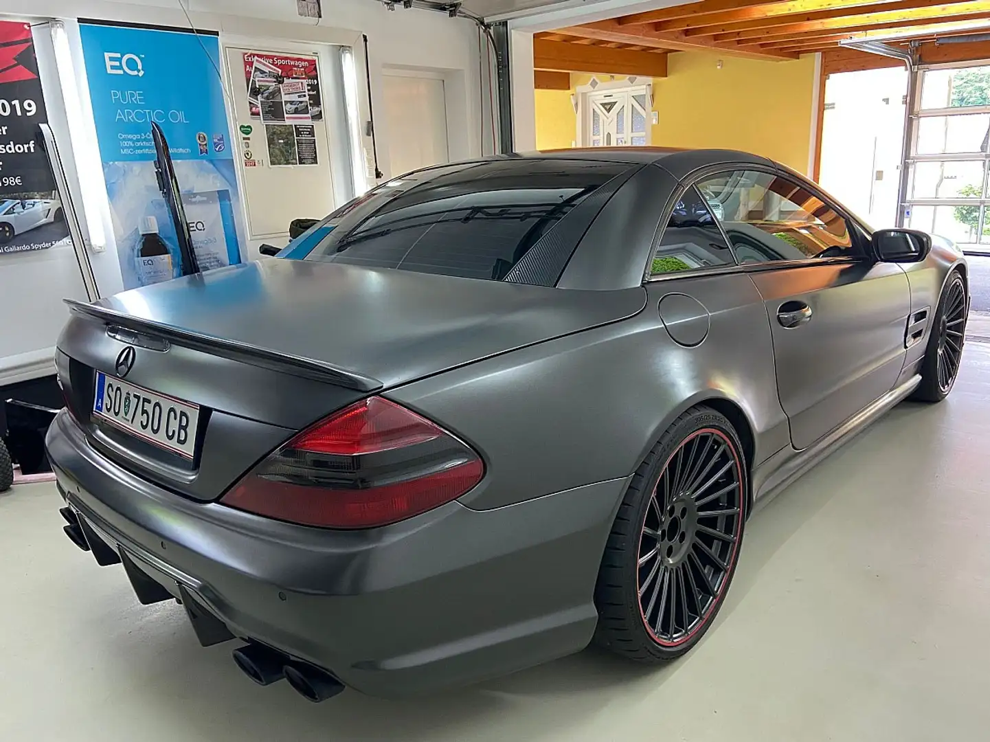 Mercedes-Benz SL 65 AMG Cabrio Individual Einzelstück Vollausstattung Noir - 2