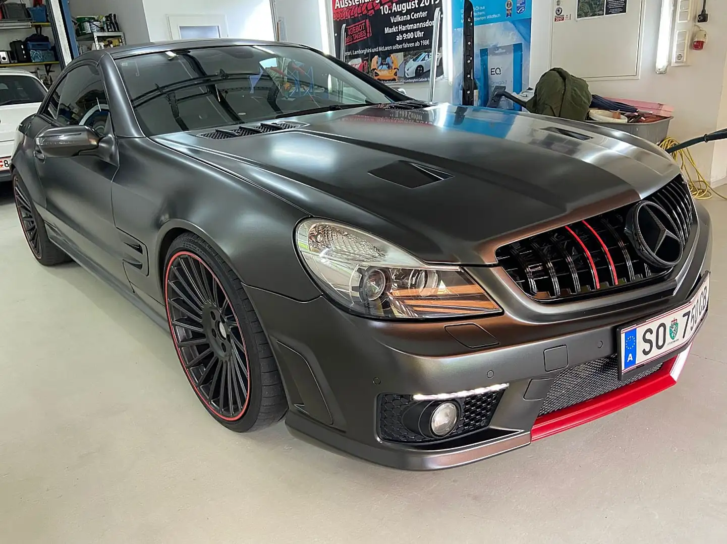 Mercedes-Benz SL 65 AMG Cabrio Individual Einzelstück Vollausstattung Noir - 1