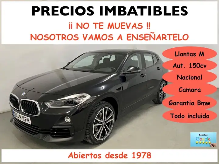 BMW X2 sDrive 18 d 6v 2018