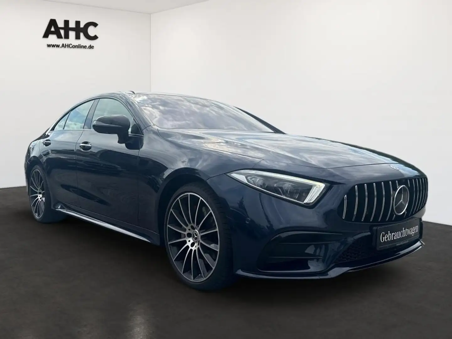 Mercedes-Benz CLS 400 d 4M AMG AHK Airmatic ACC HUD Memo Sport Blau - 2
