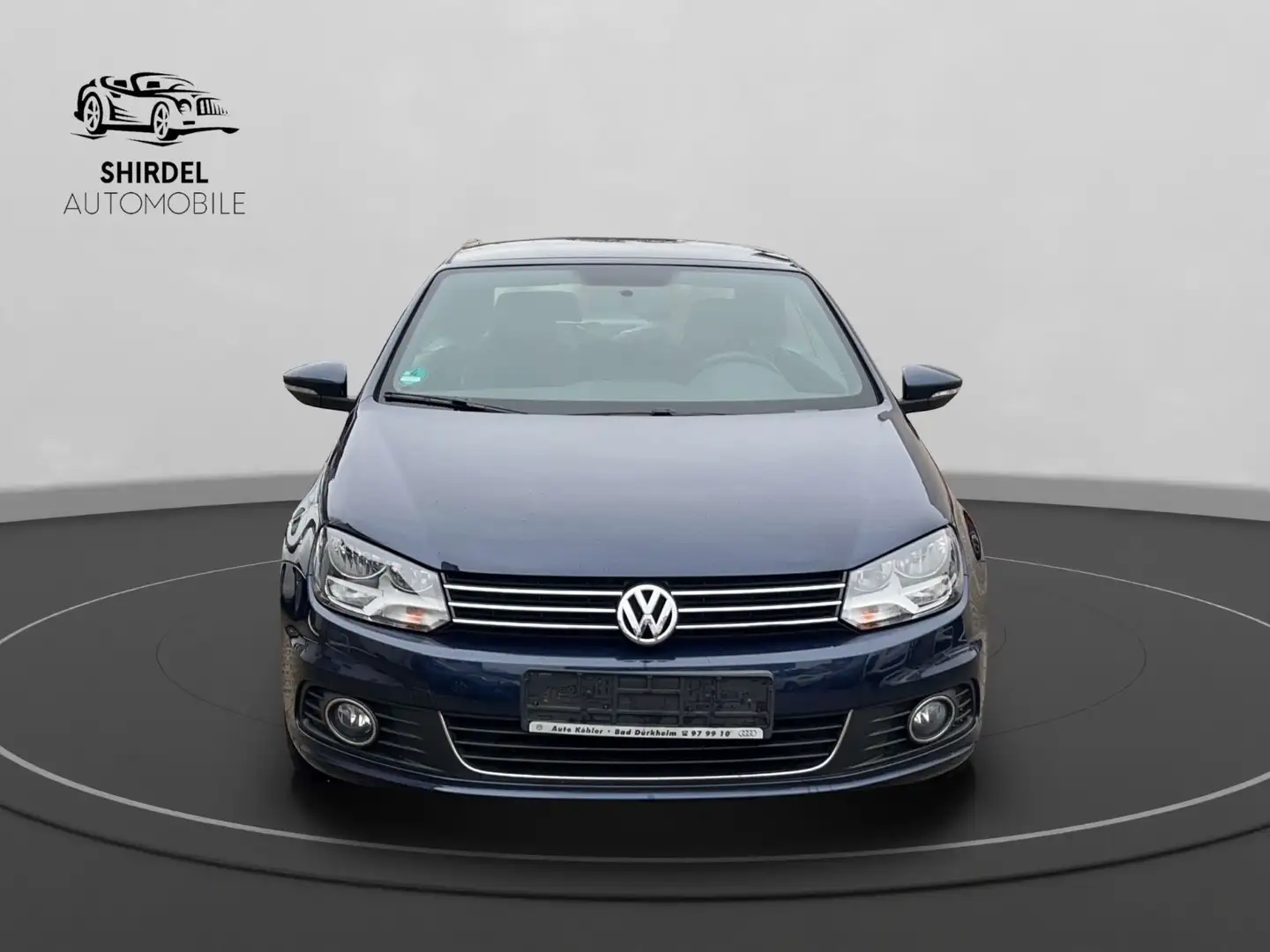 Volkswagen Eos 1.4  Sport & Style Blue *PDC*Sitz*Alu*Navi Blau - 2