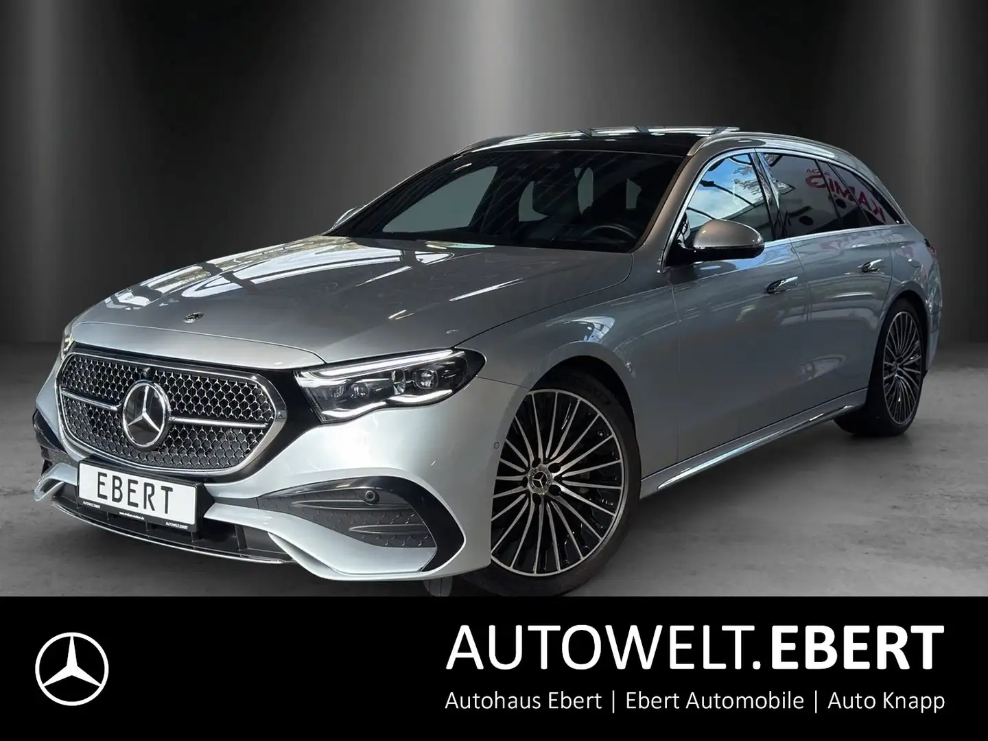 Mercedes-Benz E 300 E300de T €110k AMG Prem+ Hyper DISTR Massage AHK Argent - 1