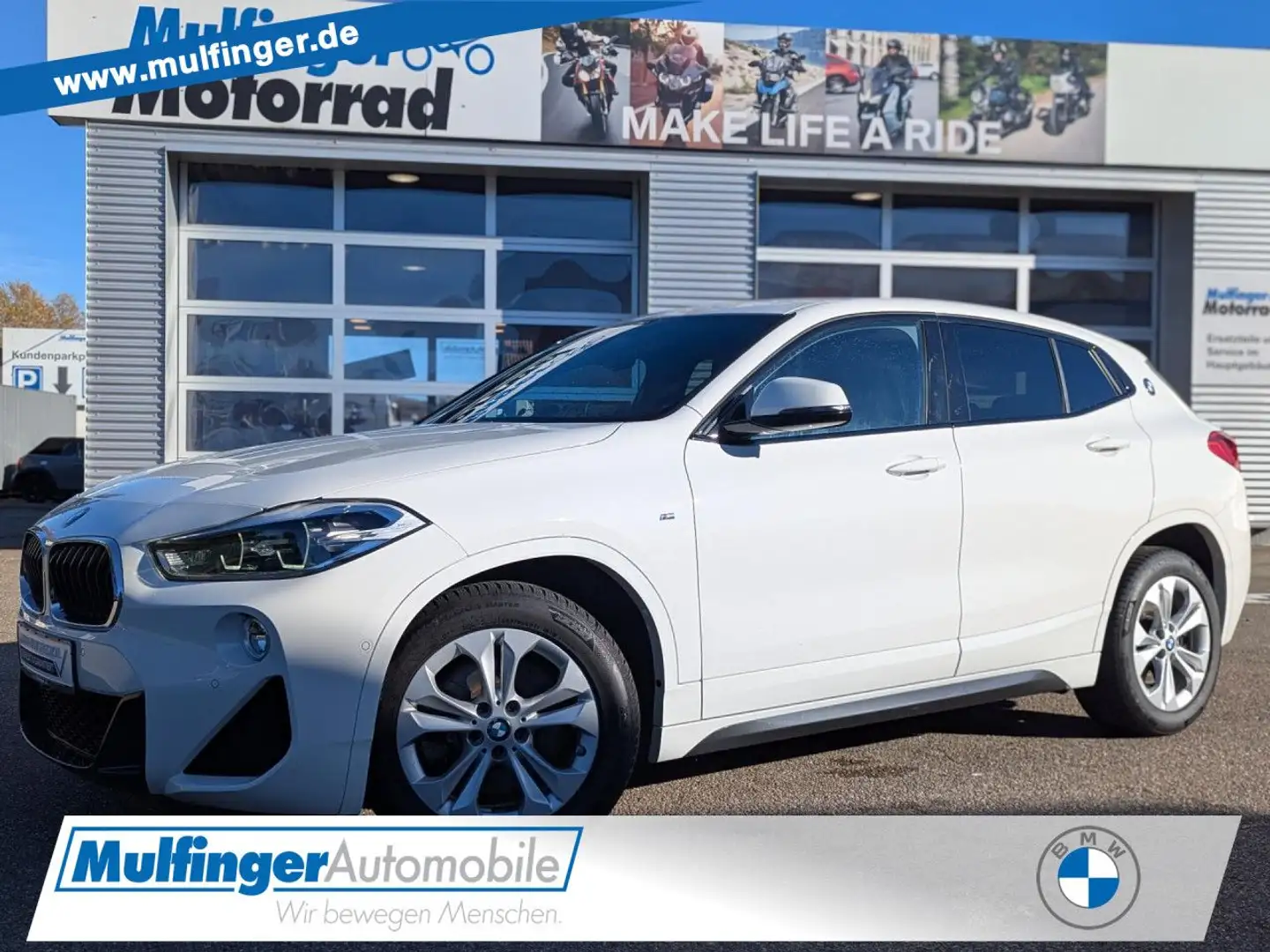 BMW X2 s20i M Sport Kamera Sitzheiz. Navi LED Alu PDC Blanc - 1