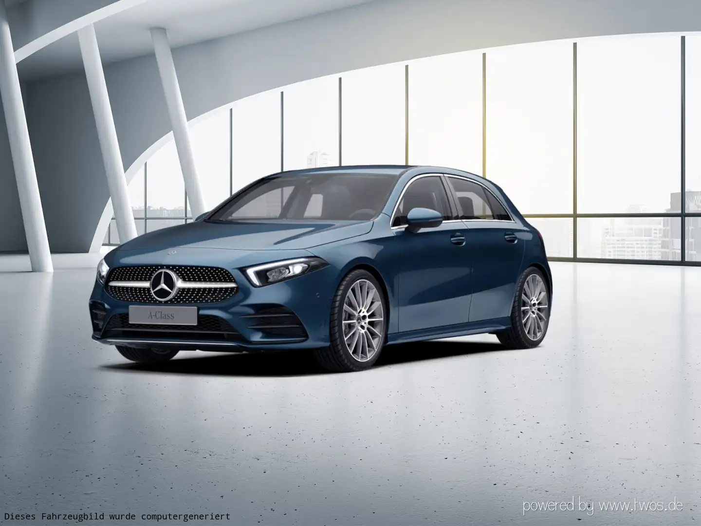 Mercedes-Benz A 160 A 160 Kompaktlimousine AMG Line Navi/Styling/LED Blau - 2