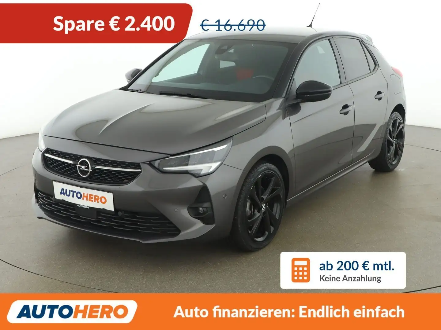 Opel Corsa 1.2 Turbo GS Line Grau - 1