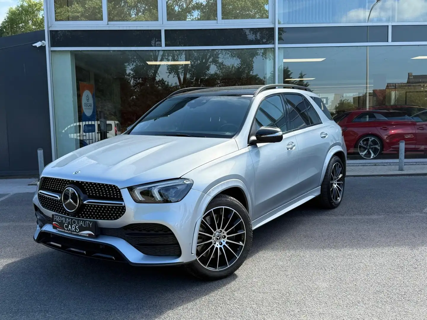 Mercedes-Benz GLE 350 de 4-Matic / AMG LINE / 360 CAM /PANO / SFEERLICHT Argent - 1