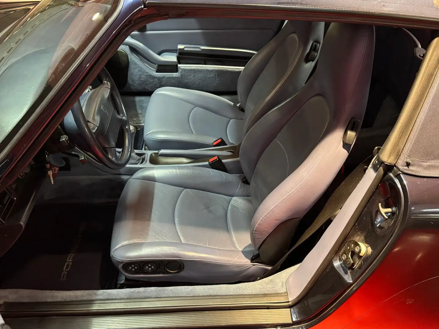 Porsche 993 /(911)/C4/CABRIO/DEUTSCH/SERVICE/SCHALTER/TOP Blauw - 2