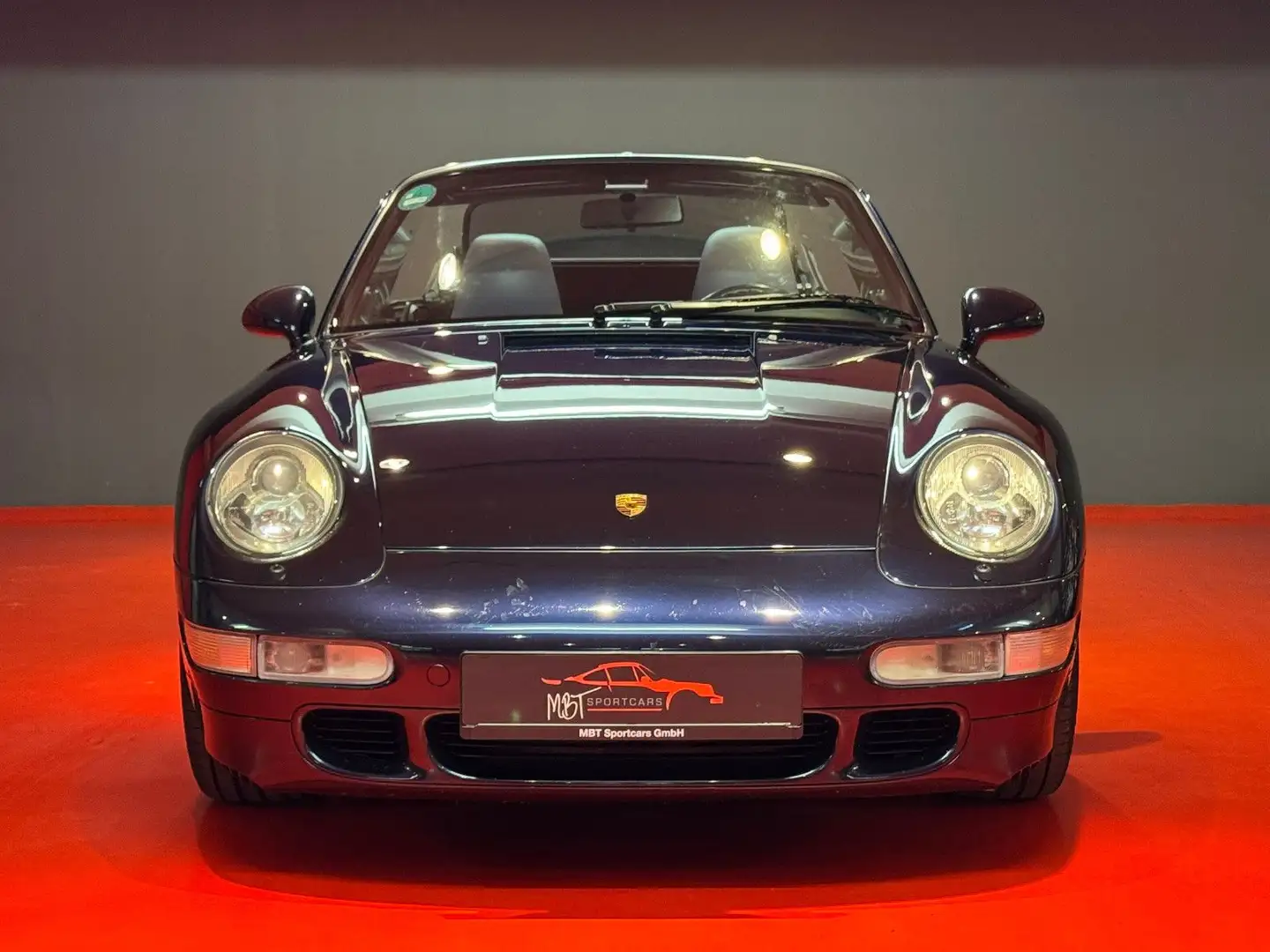 Porsche 993 /(911)/C4/CABRIO/DEUTSCH/SERVICE/SCHALTER/TOP Blauw - 1