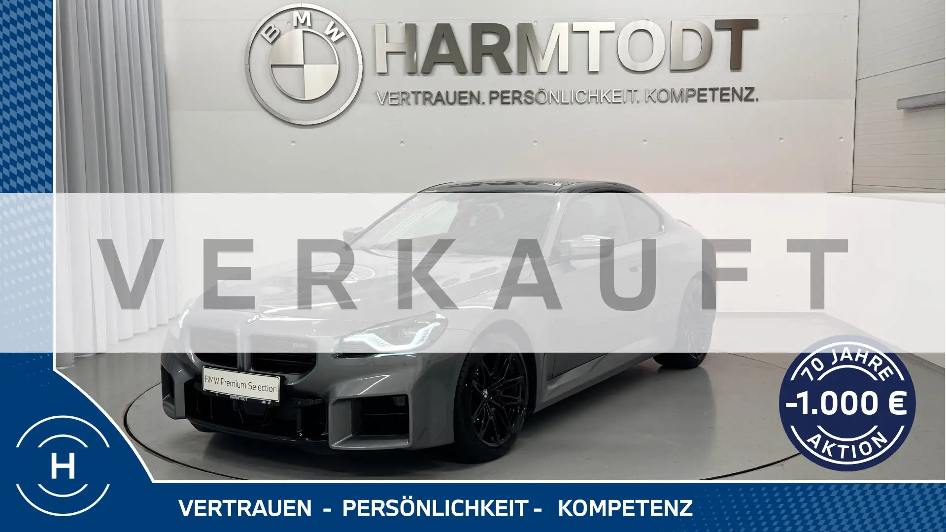 BMW M2 Coupe *Carbon Schalensitze* Grau - 1