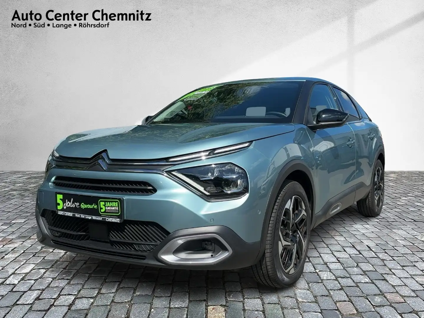 Citroen C4 1.2 PureTech 130 Shine LED/Navi/Teilleder/360° Blauw - 2