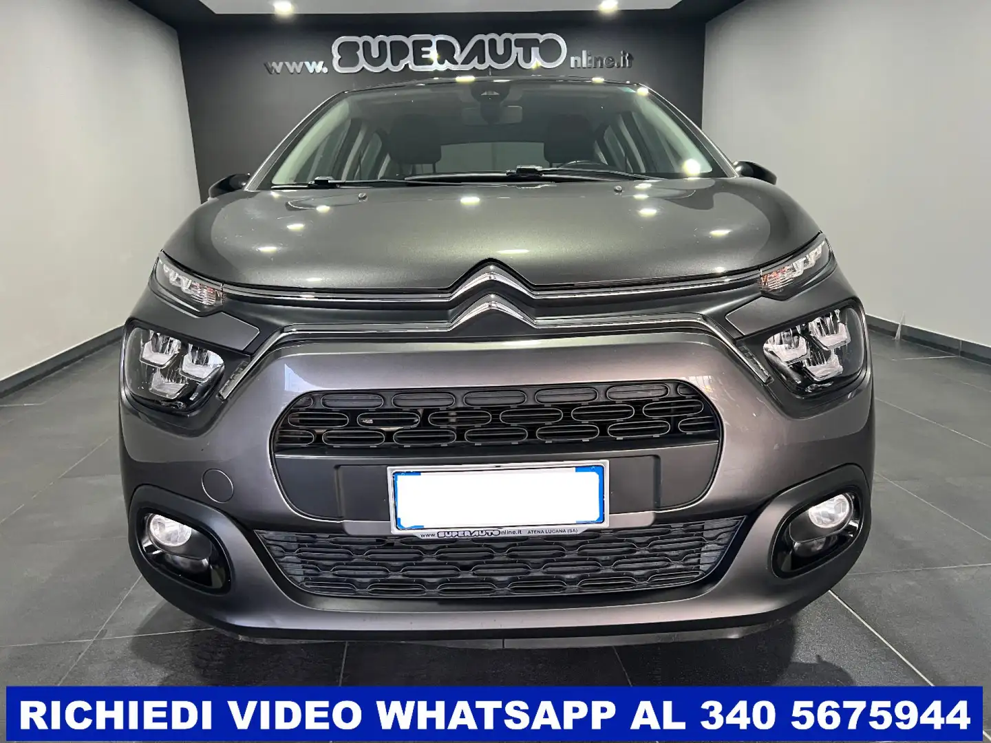 Citroen C3 PureTech 83 S&S Shine Grigio - 2