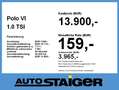 Volkswagen Polo VI 1.0 TSI Highline LED+SHZ+Winterp.+LM+PDC Grijs - thumbnail 4