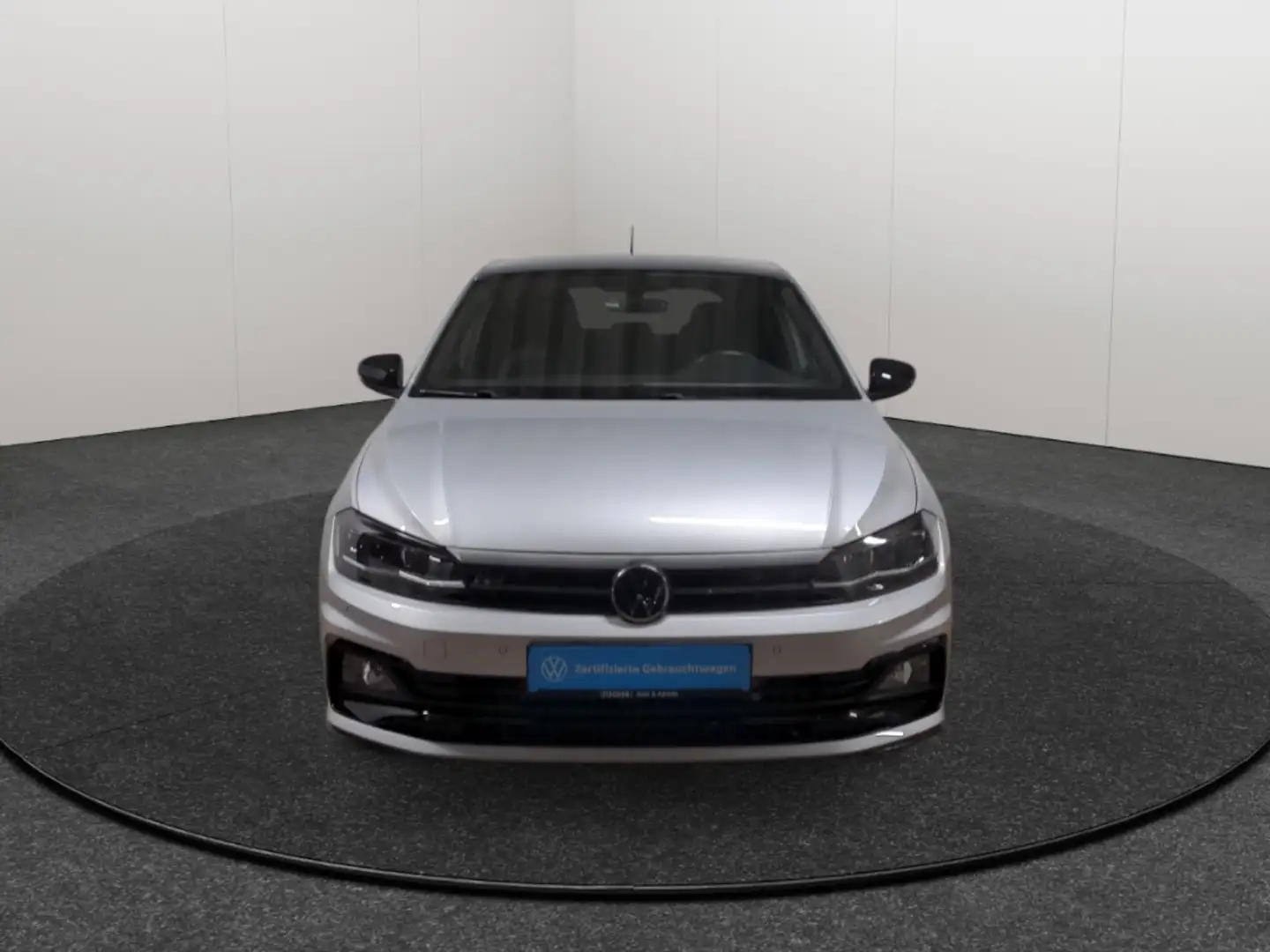 Volkswagen Polo 1.0TSI DSG Highline R-Line LED Carplay ACC PDC vor Silber - 2