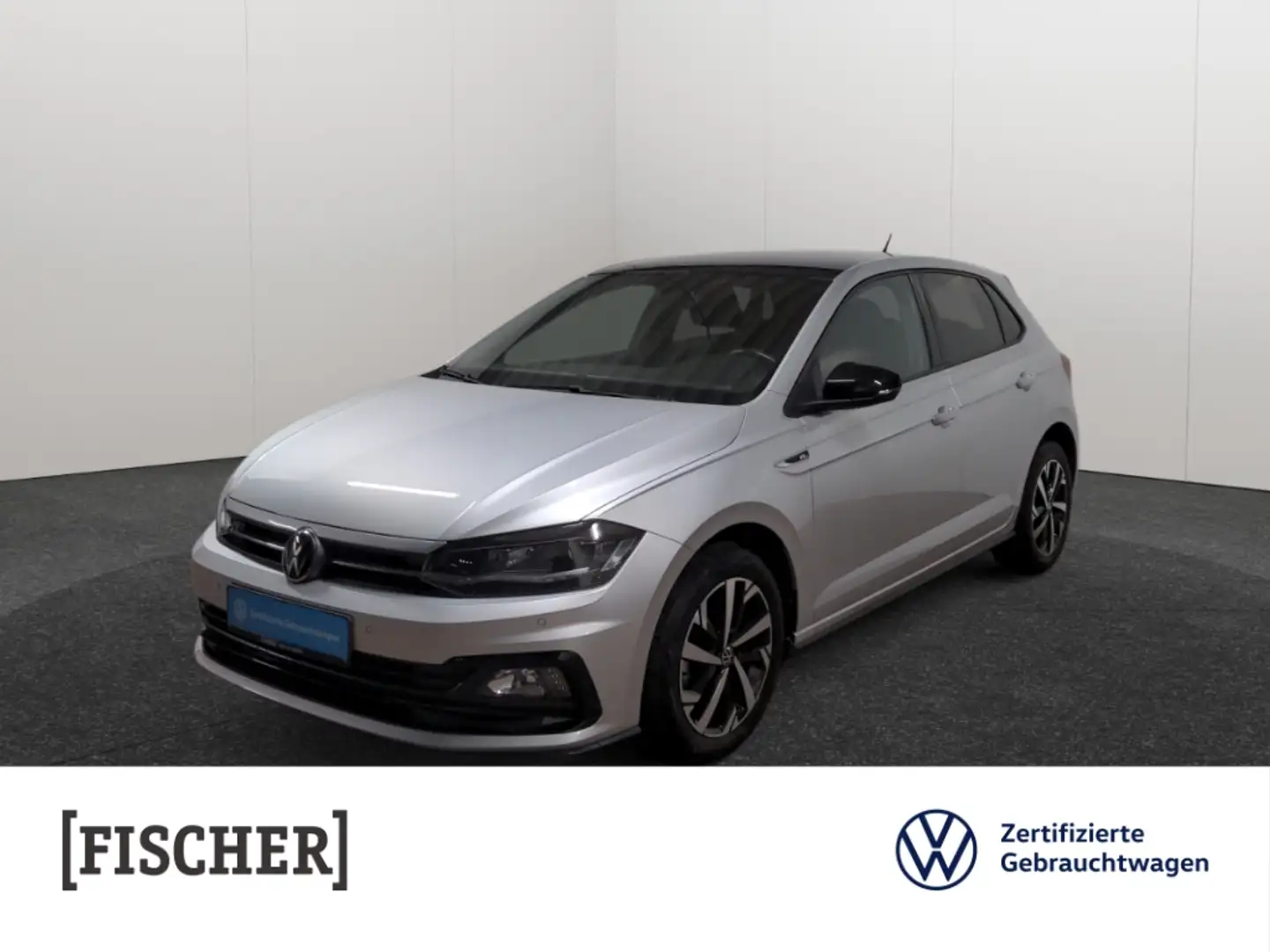 Volkswagen Polo 1.0TSI DSG Highline R-Line LED Carplay ACC PDC vor Silber - 1