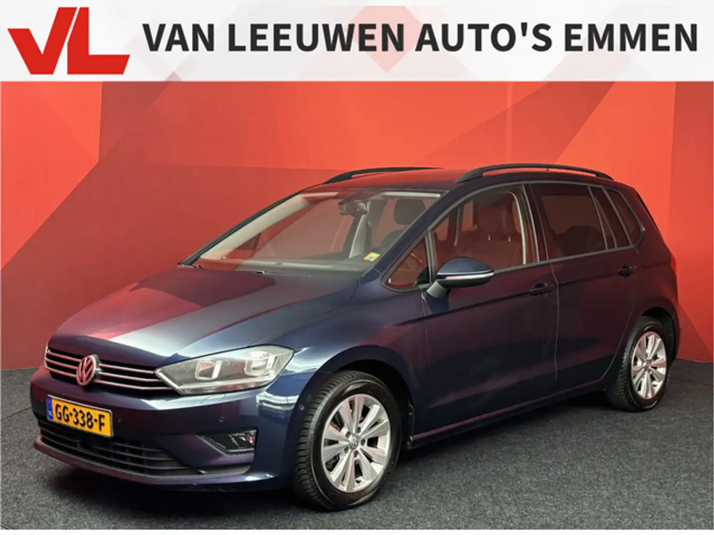 Volkswagen Golf Sportsvan 1.6 TDI Highline | Stoelverwarming | Trekhaak | Na Bleu - 1