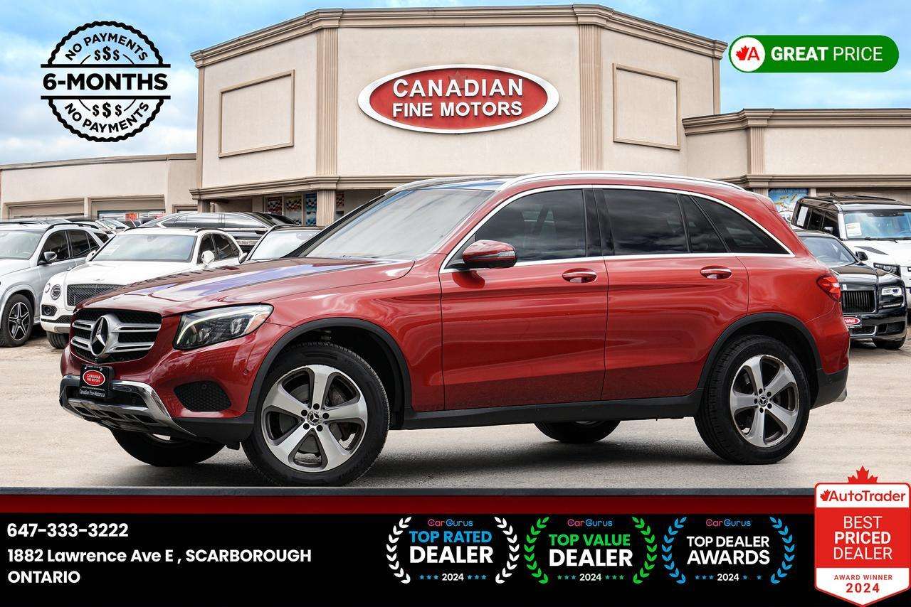 2018 Mercedes-Benz GLC GLC 300 4MATIC |CLEAN CARFAX|PANO|NAVI|BSM|