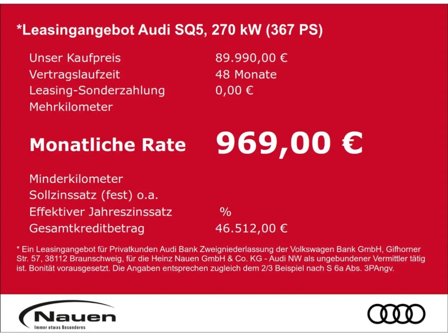 Audi SQ5 quattro TFSI* Sonderleasing für Gewerbe* Kék - 2
