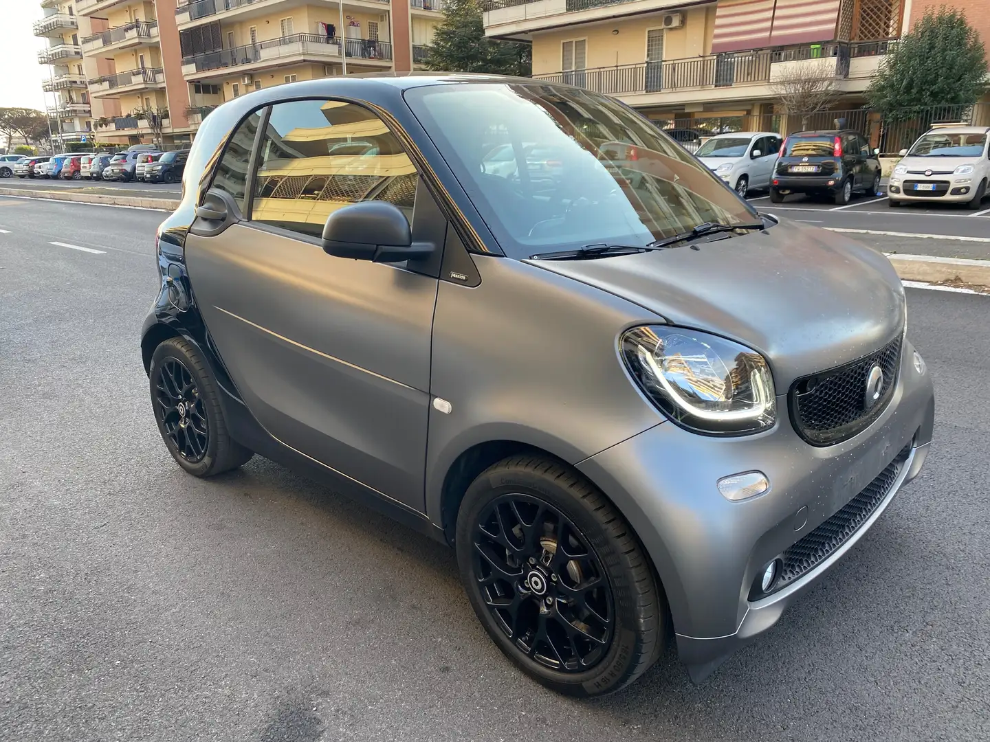 smart forTwo PRIME TURBO LED NAVI KAMERA BLUETOOTC CERCHIO 16 Grigio - 2