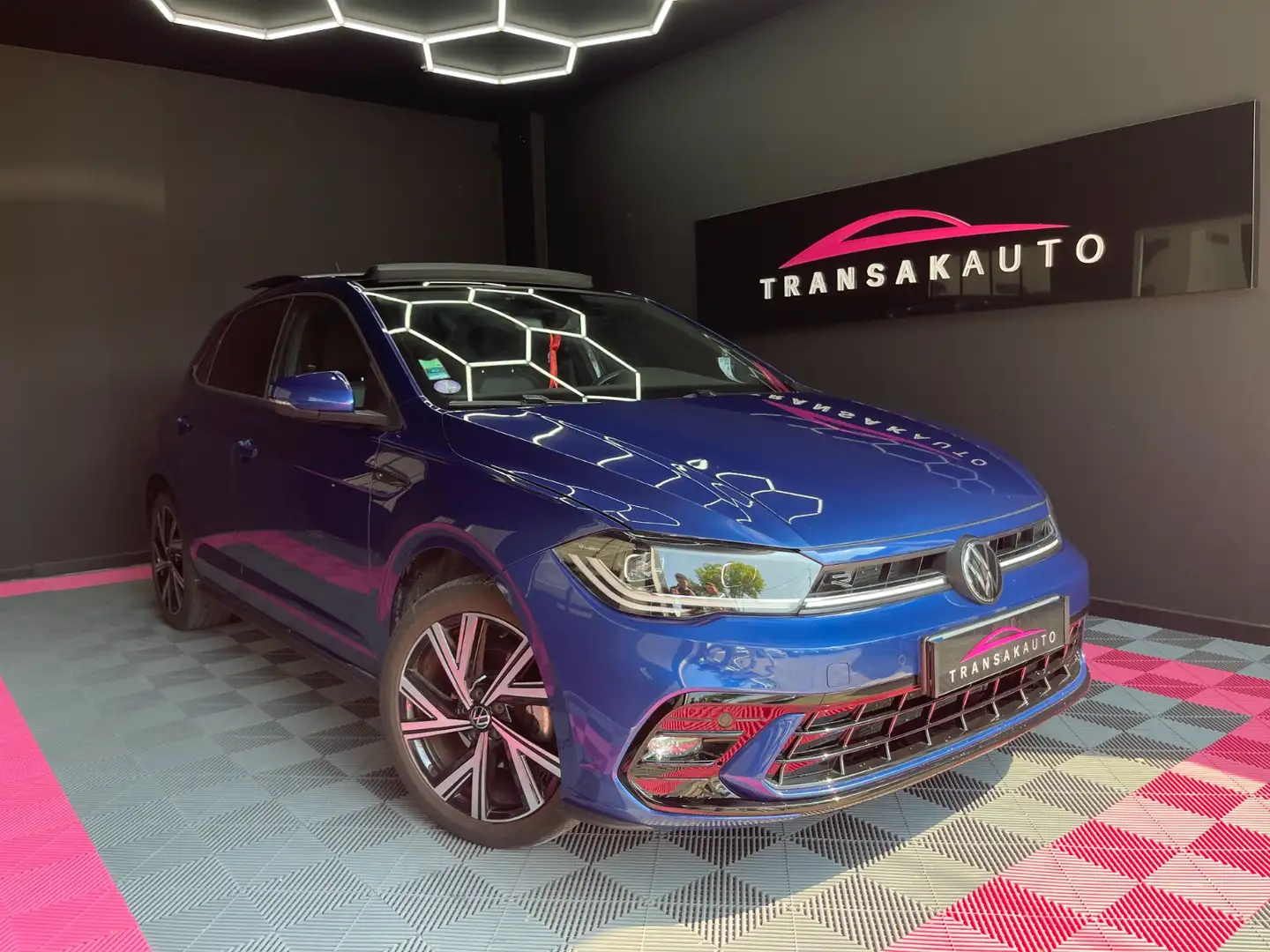 Volkswagen Polo R-Line Bleu - 1