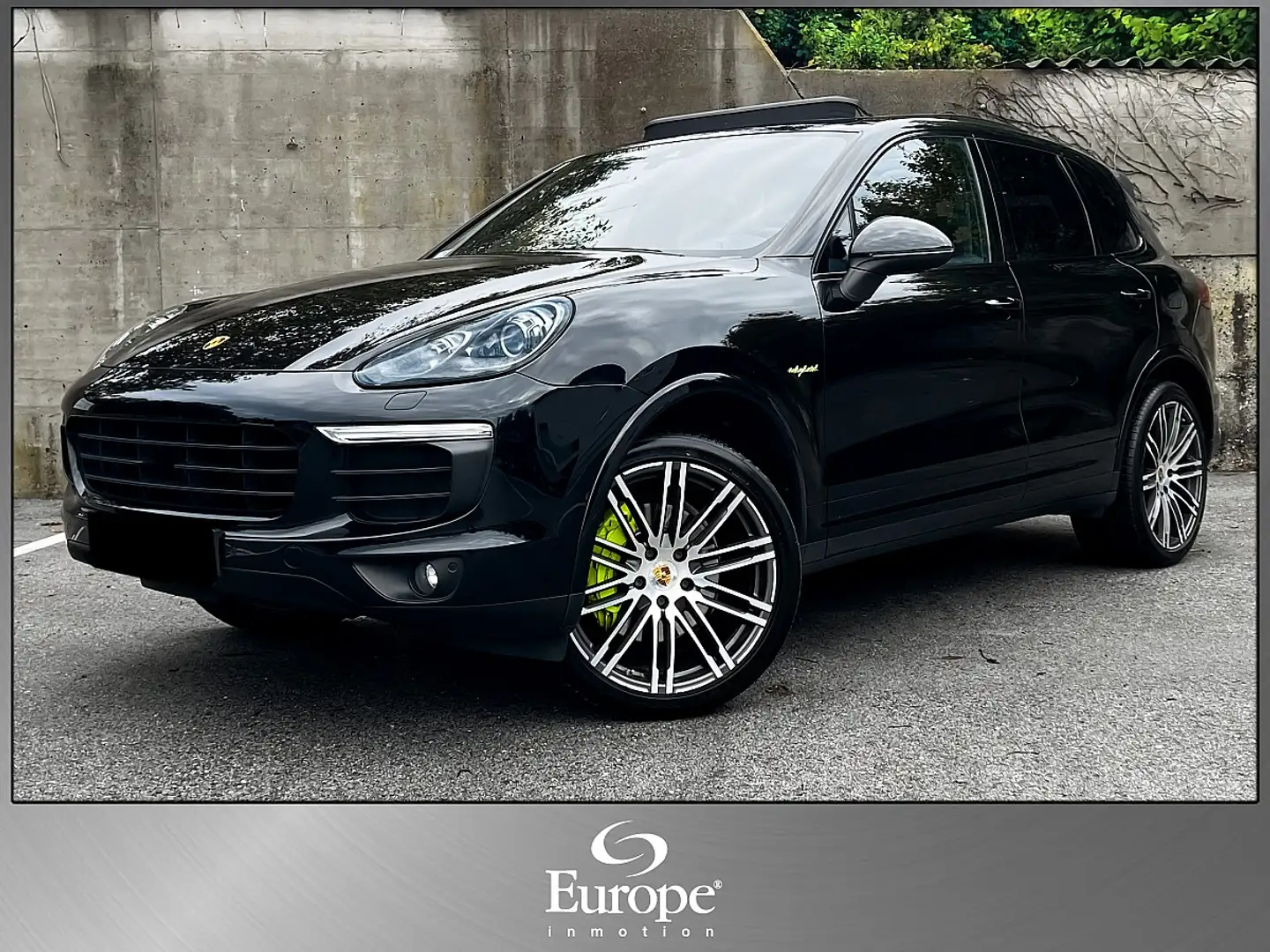 Porsche Cayenne II S PHEV Hybrid Platinum Edition/Pano/21"/Sitz... Schwarz - 2