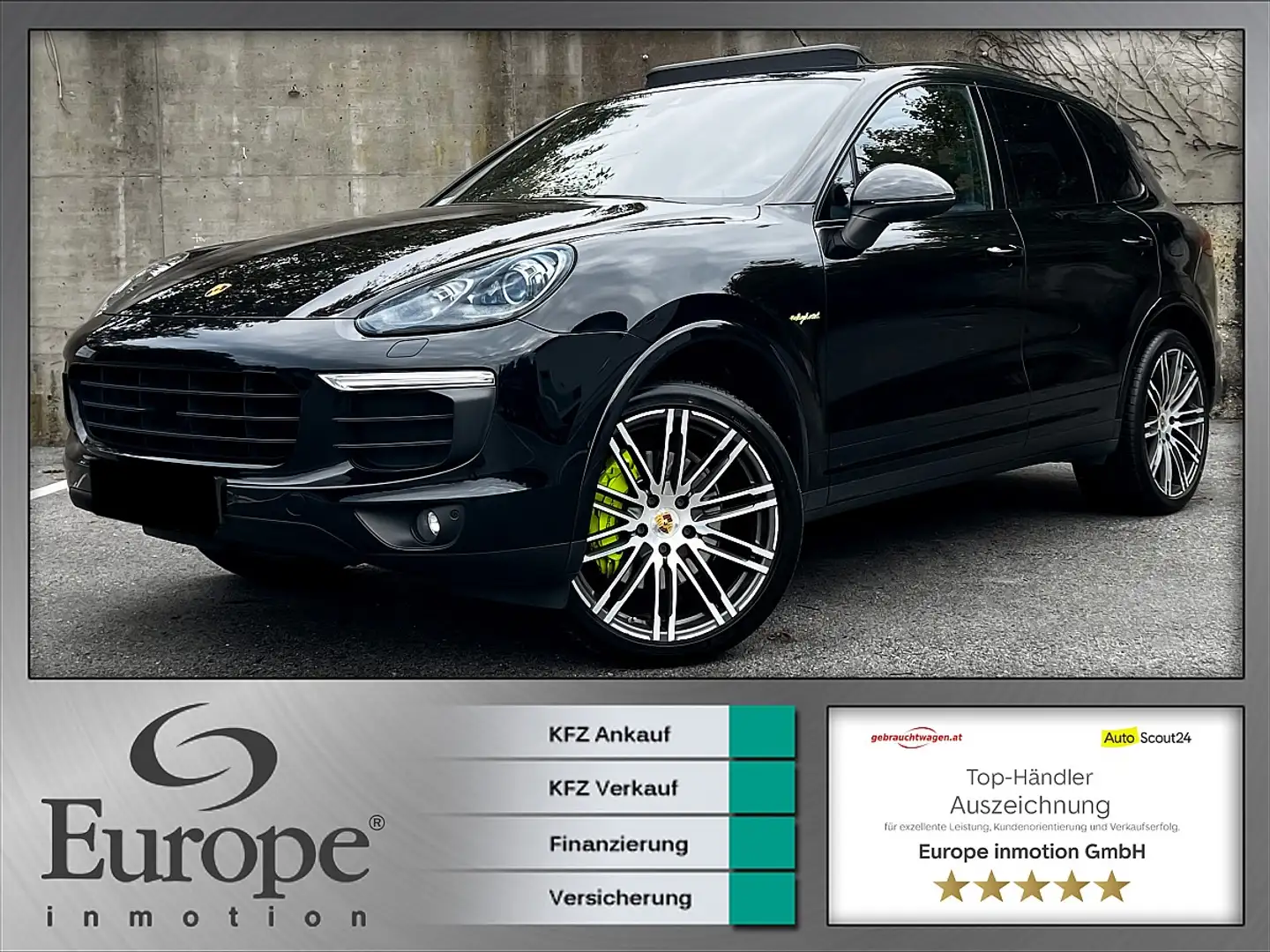 Porsche Cayenne II S PHEV Hybrid Platinum Edition/Pano/21"/Sitz... Schwarz - 1