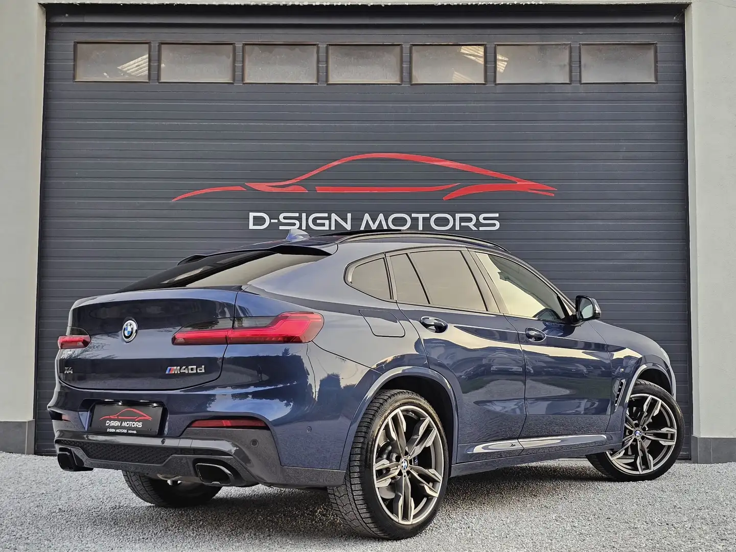 BMW X4 M 40 dAS (326ch) M SPORT 2019 130.582km TVA !! Bleu - 2