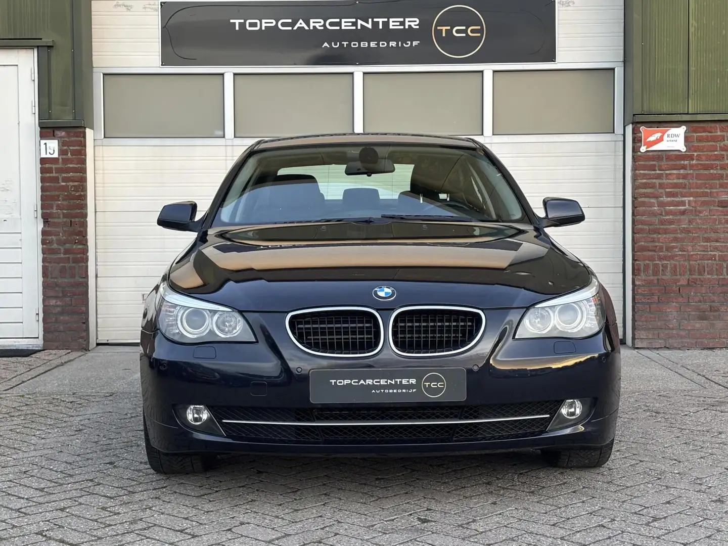 BMW 520 5-serie 520i Corporate Lease/TREKH/NAVI/LEER/APK/N Blau - 2