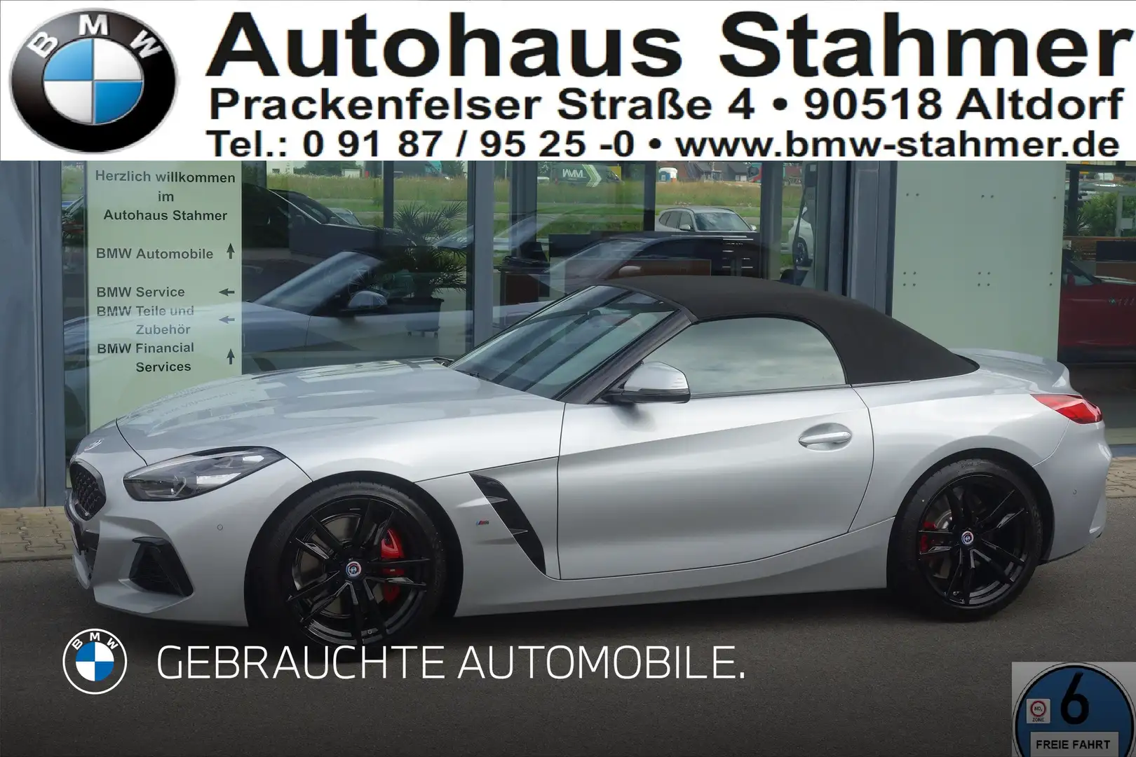 BMW Z4 M40i Head-Up HK HiFi DAB LED WLAN RFK Shz Grau - 1