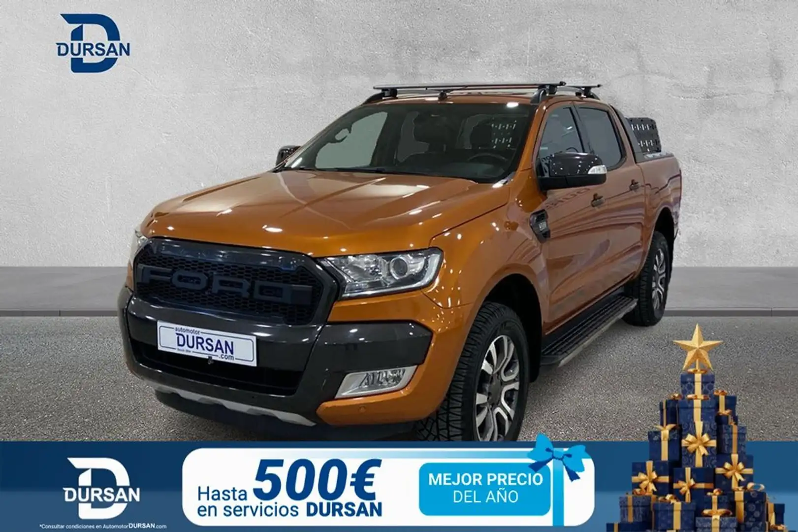 Ford Ranger 3.2 TDCi 147kW 4x4 Dob Cab Wildtrack AT Naranja - 1
