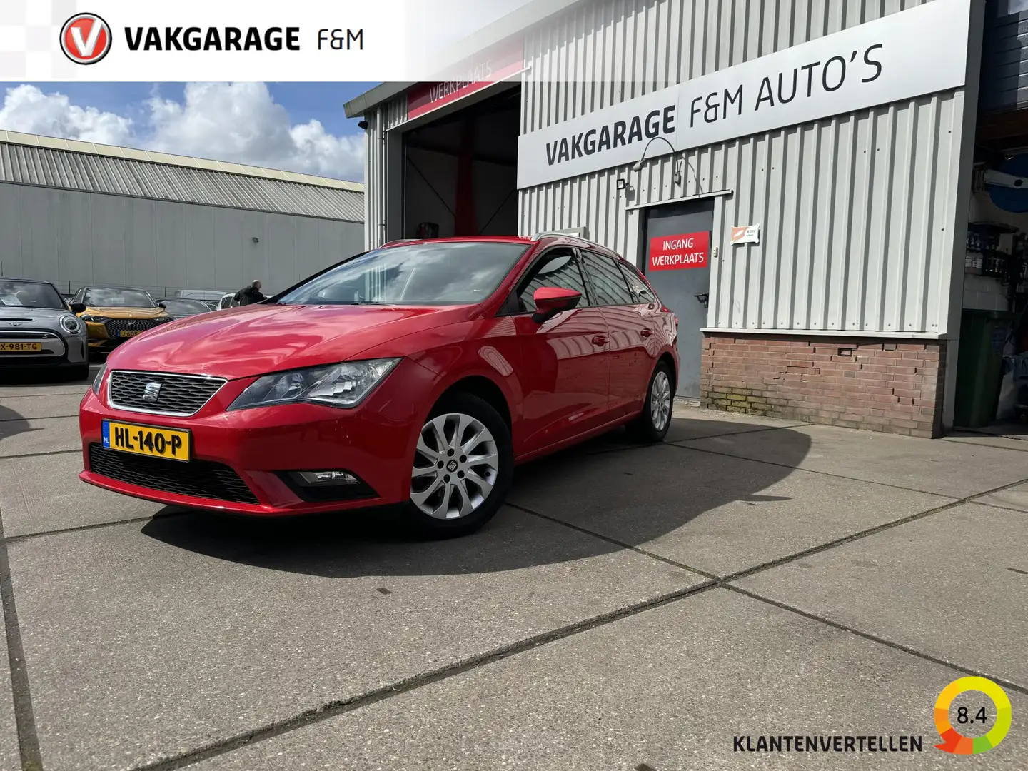 SEAT Leon ST 1.4 EcoTSI Style Connect Rood - 1