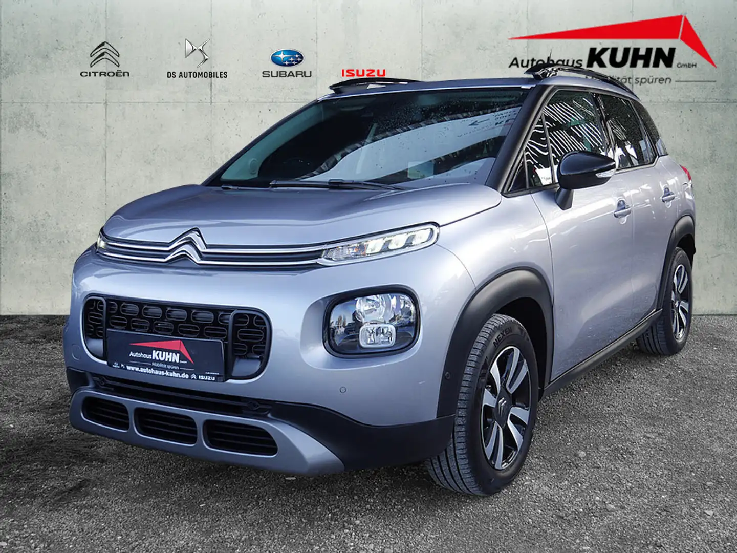 Citroen C3 Aircross PureTech 110 S&S Shine HUD PANO Grijs - 1