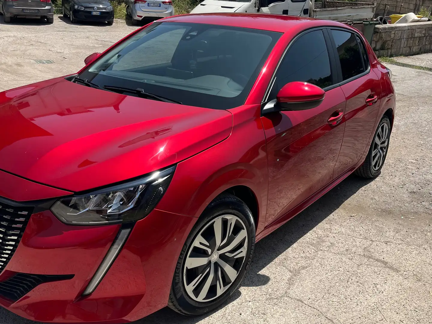 Peugeot 208 208 II 2019 1.2 puretech Active s Rosso - 1