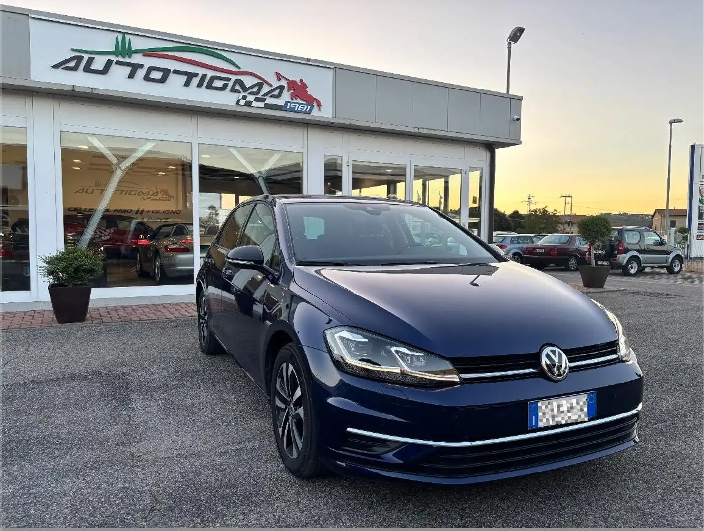 Volkswagen Golf Golf 5p 1.6 tdi IQ Drive 115cv Bleu - 1