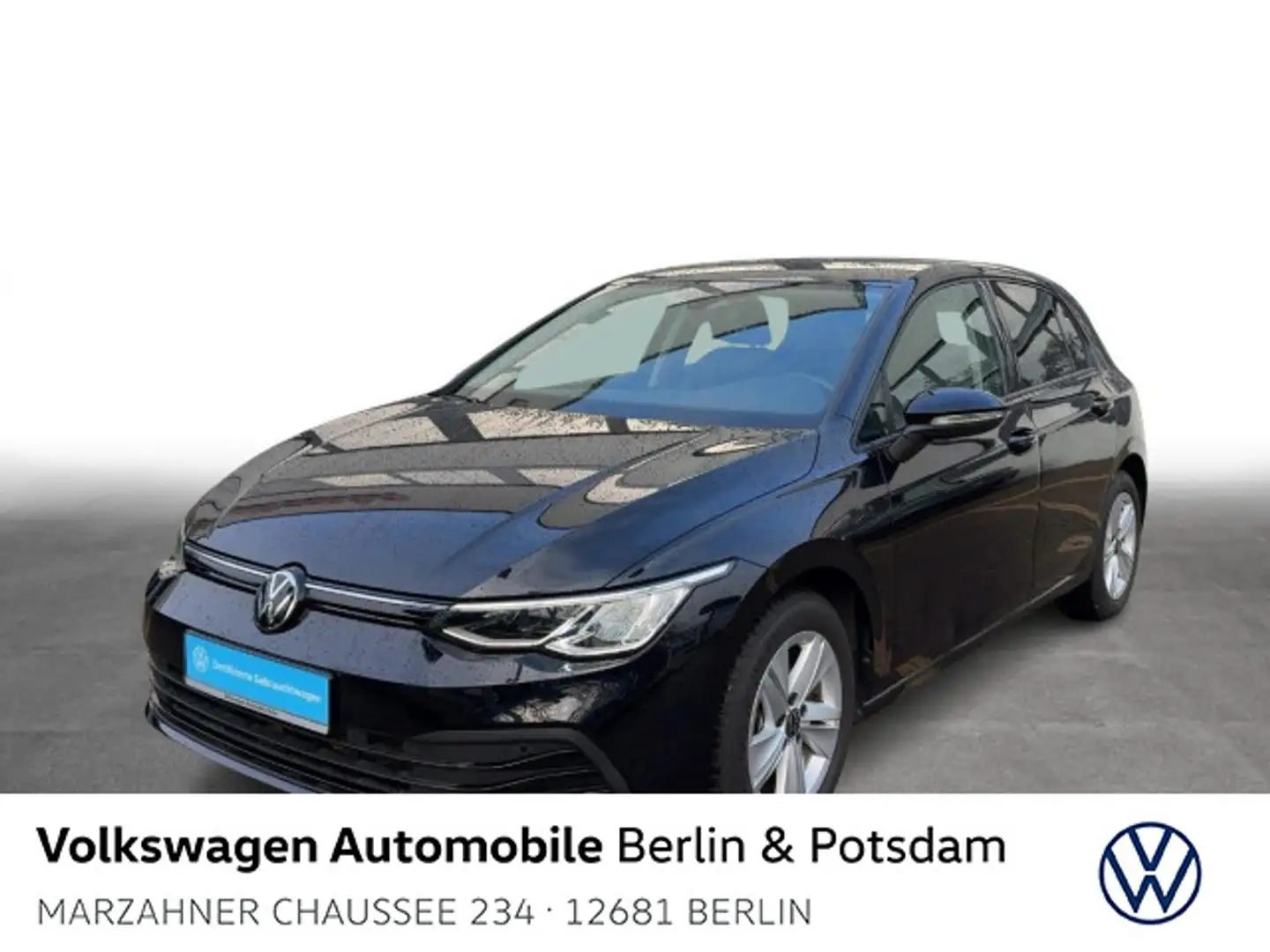 Volkswagen Golf VIII 1.5 eTSI DSG Life Navi LED SHZ ACC PDC Schwarz - 1