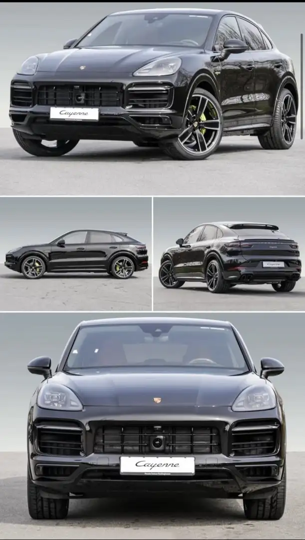 Porsche Cayenne Coupé E-Hybrid Platinum Edition Schwarz - 1