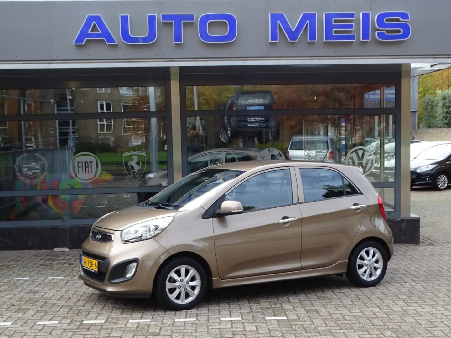 Kia Picanto 1.2 CVVT ISG Super Pack Airco 5 DeursElek. Ramen Brun - 1