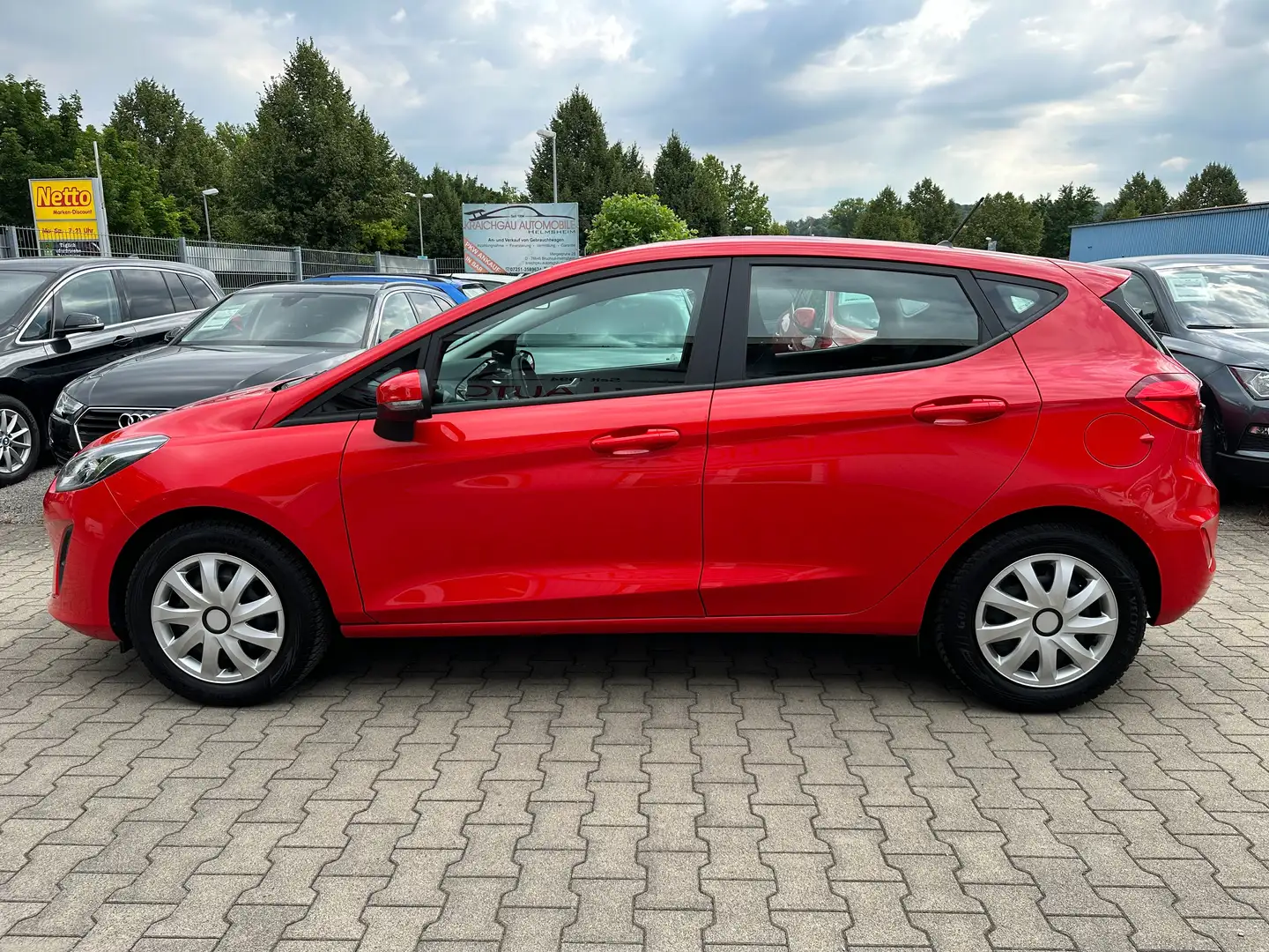 Ford Fiesta 1.0EcoBoost*Tüv Neu*KLIMA*ACC*TEMPO*SPURHALTE* Rouge - 2